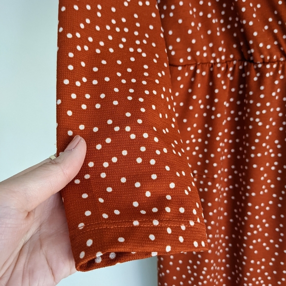 Mango Elastic Waist Wrap Dress - Picture 3 of 9